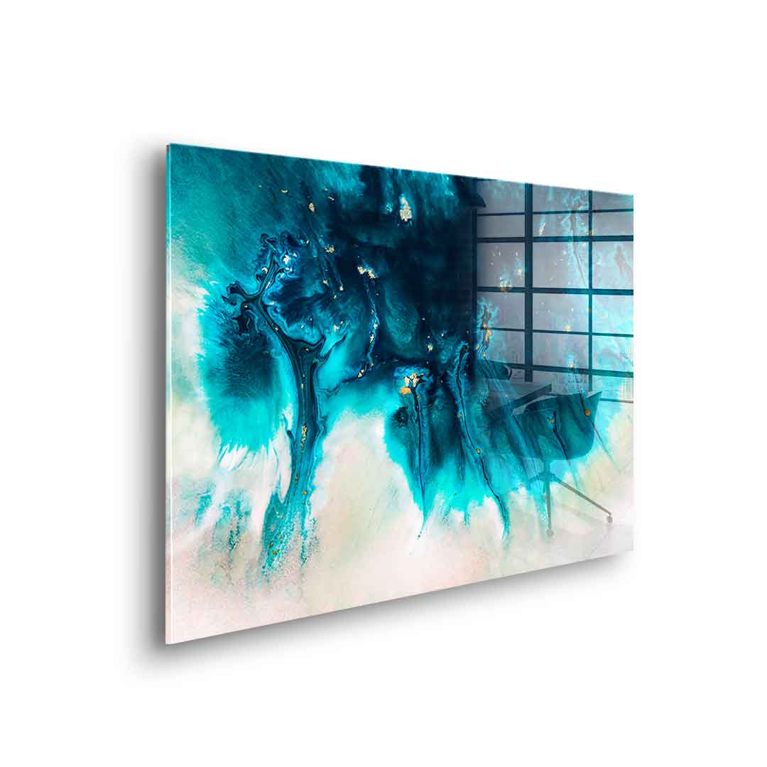 Aqua Echoes - acrylic glass