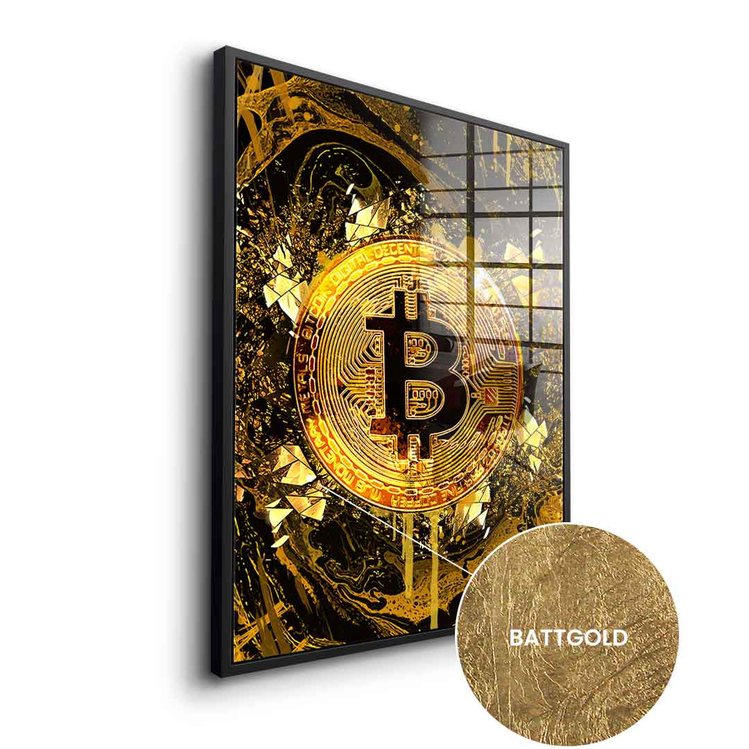 Goldrush Bitcoin - Gold Leaf