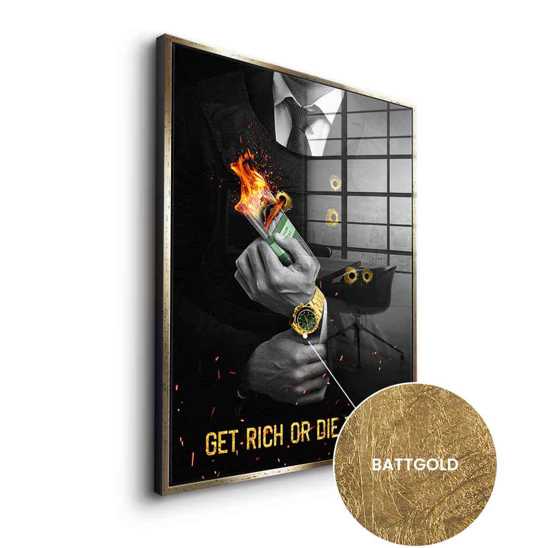 Get rich - gold leaf