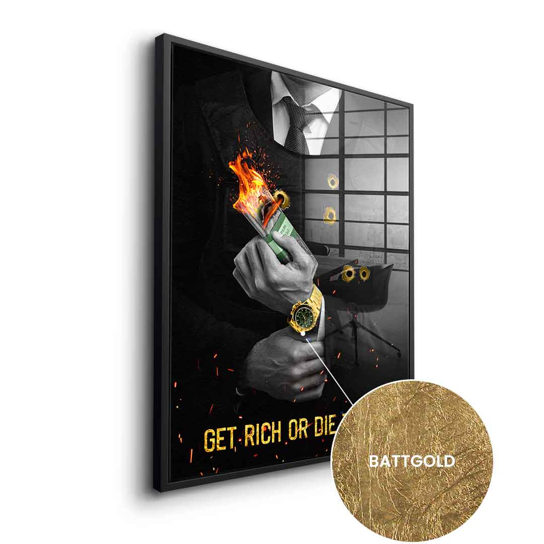 Get rich - gold leaf