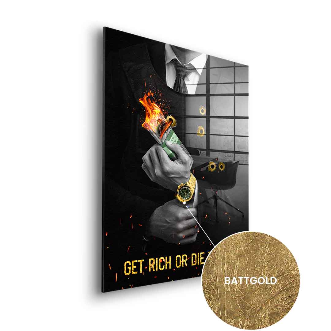 Get rich - gold leaf