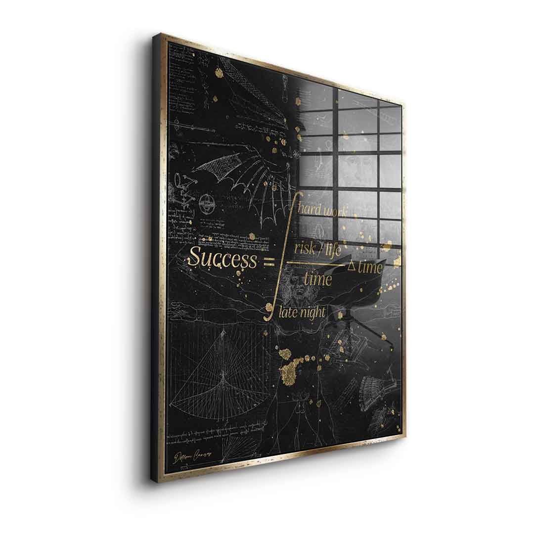 Success - gold leaf