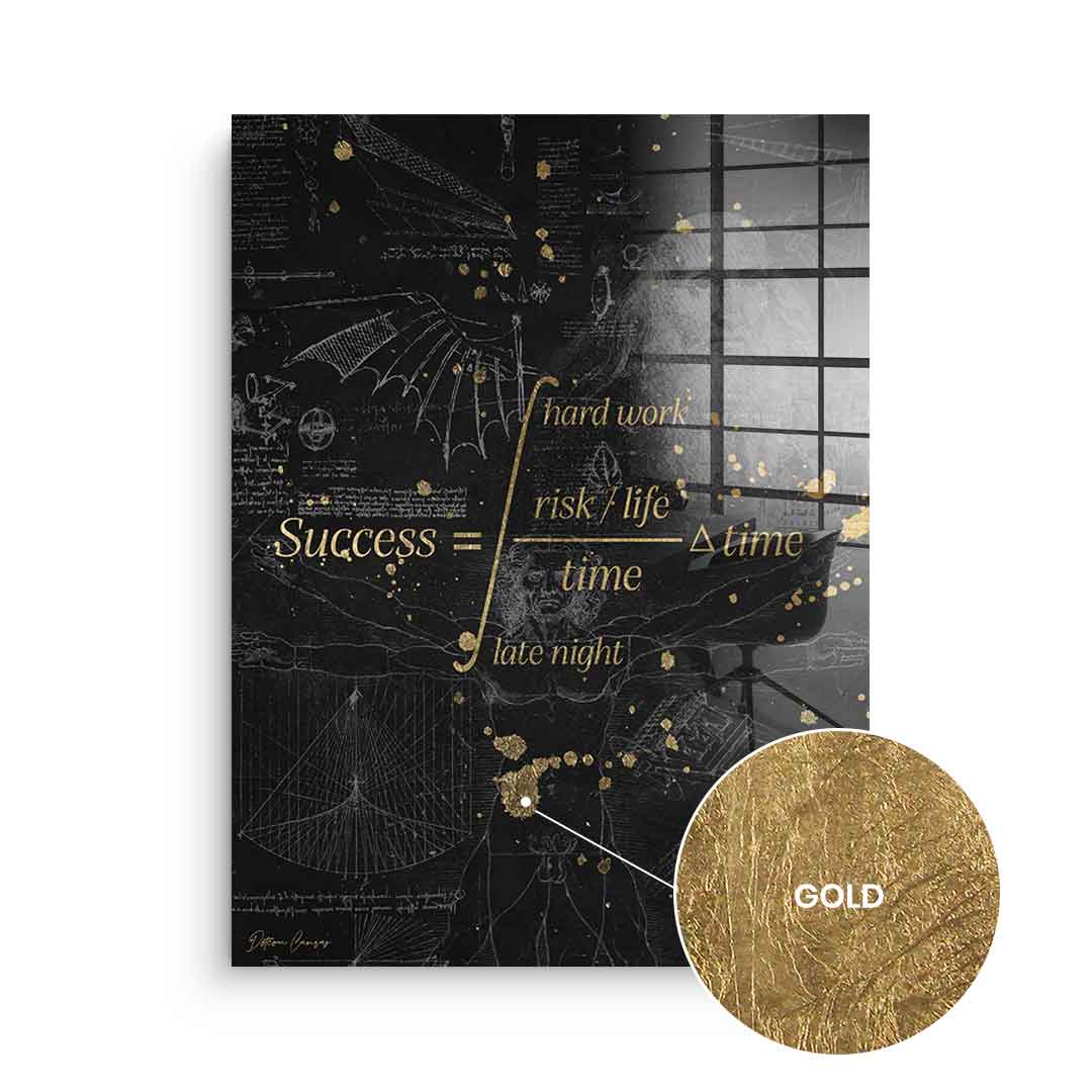 Success - gold leaf