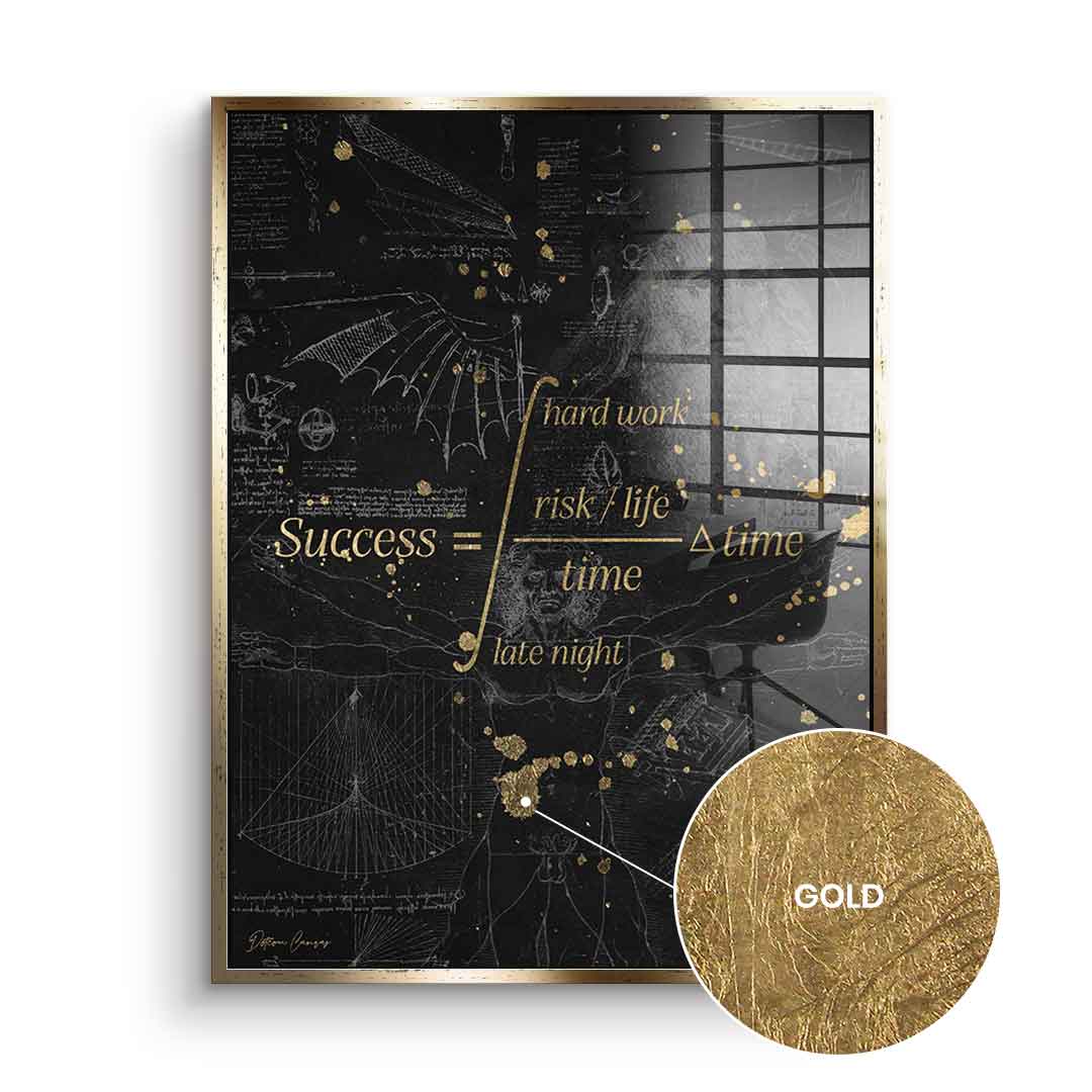 Success - gold leaf