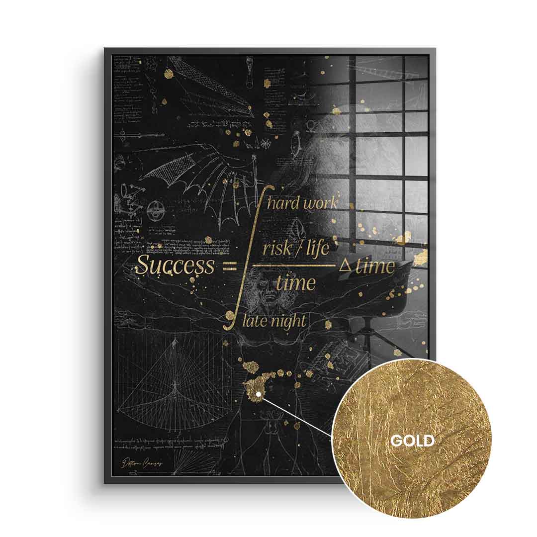 Success - gold leaf