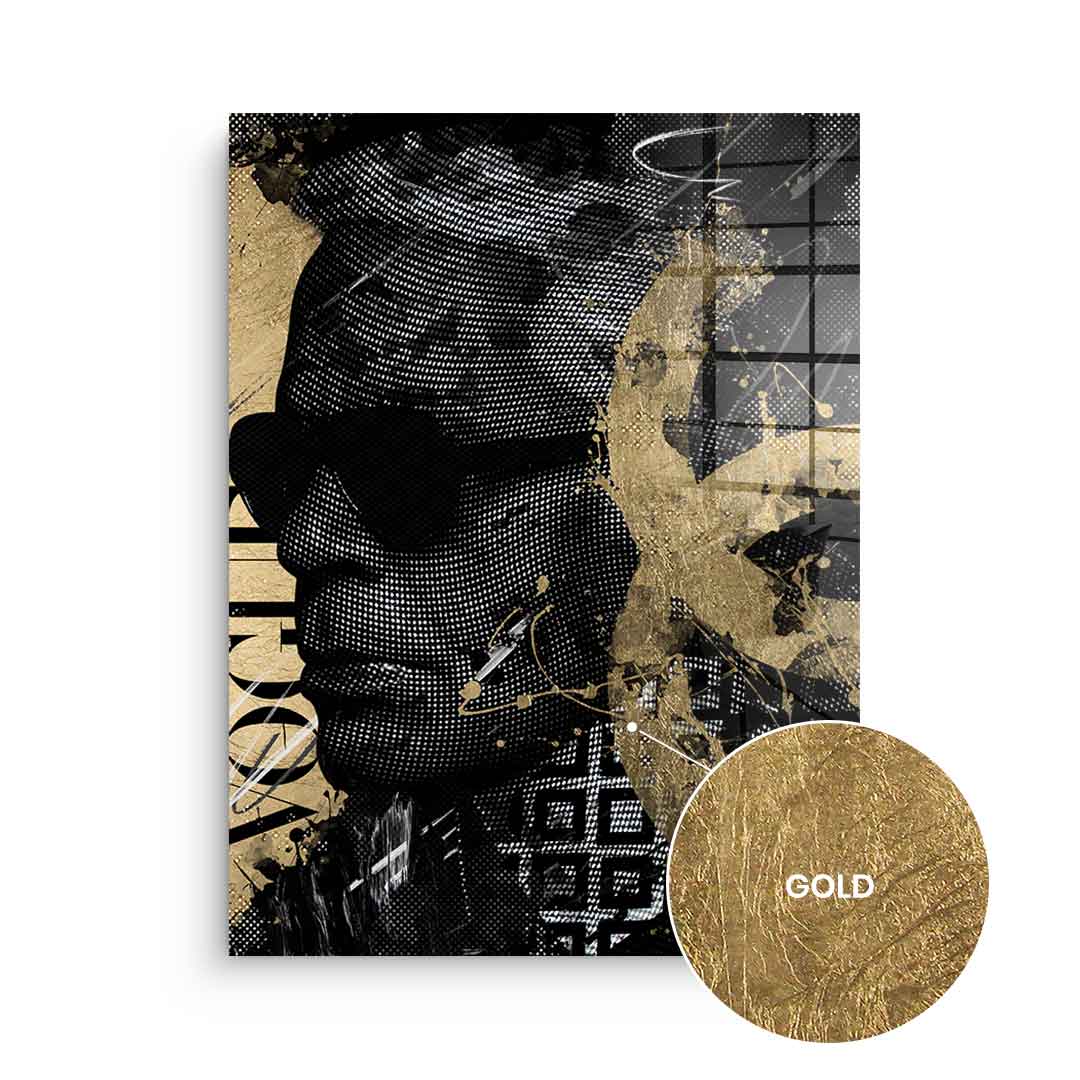 Luxury Karl - gold leaf