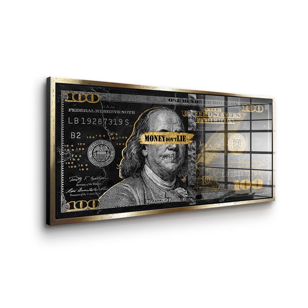 Money don't lie - gold leaf