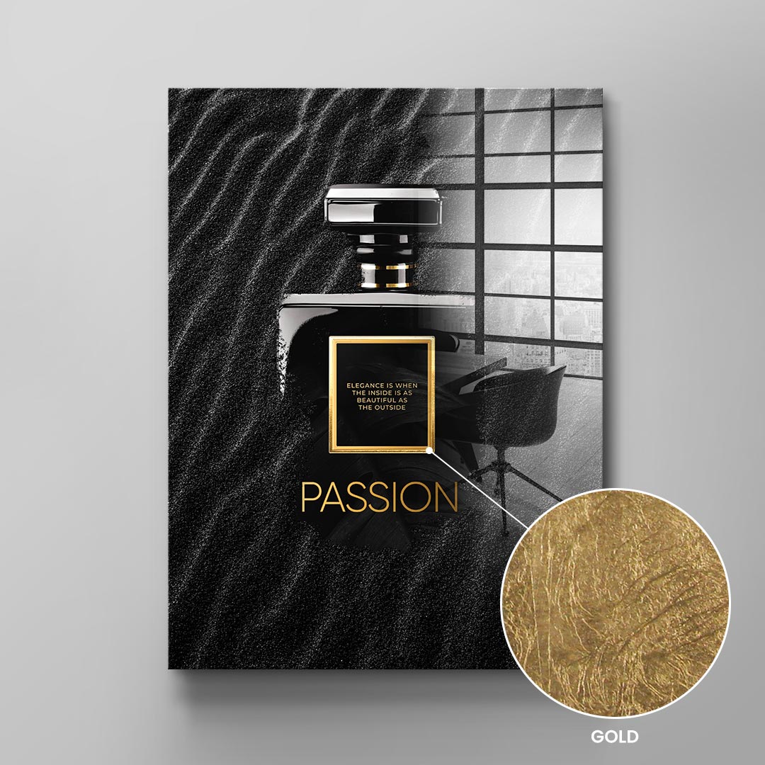 PURE PASSION - gold leaf