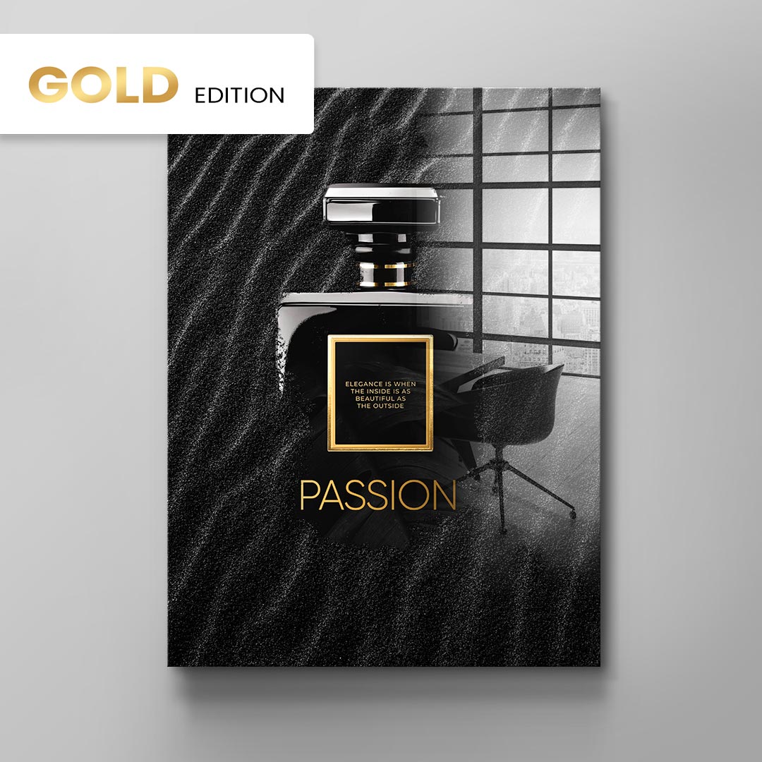 PURE PASSION - gold leaf