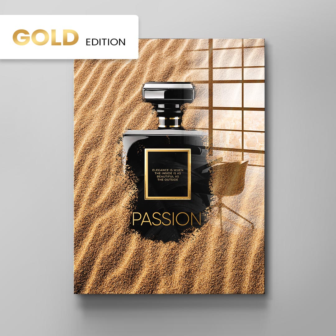 PURE PASSION - gold leaf