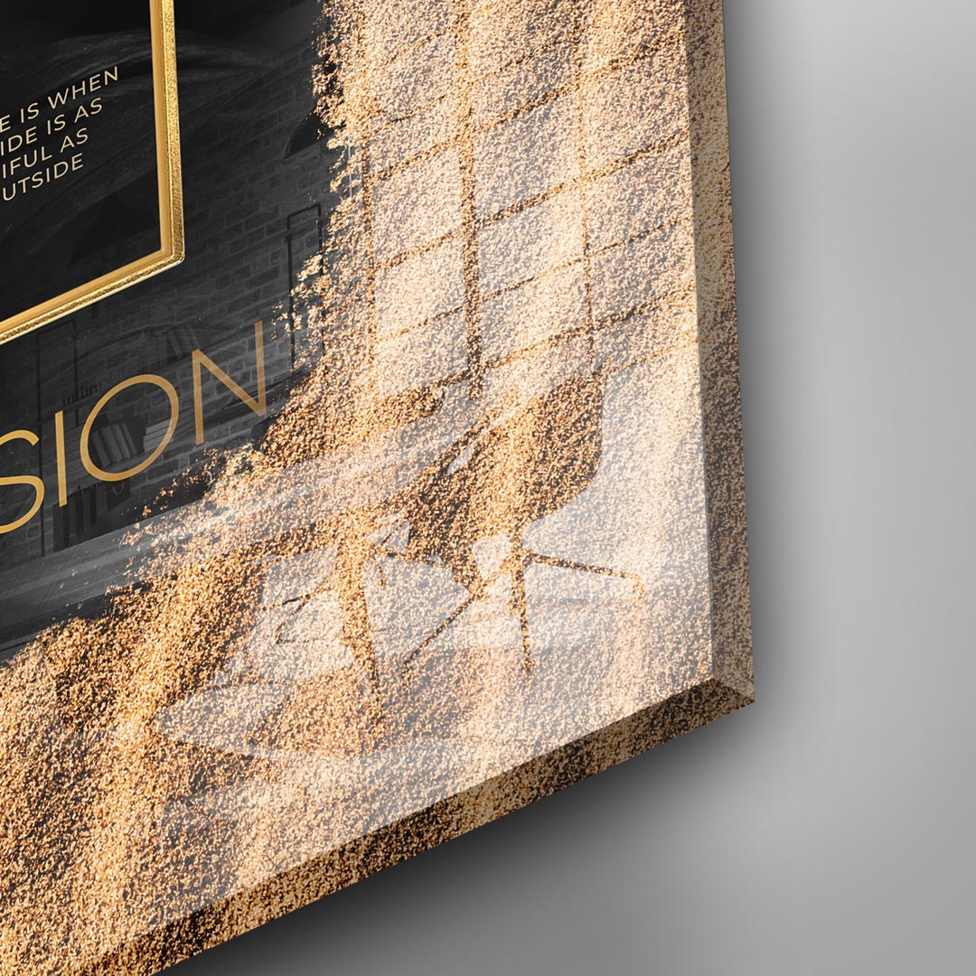 PURE PASSION - gold leaf