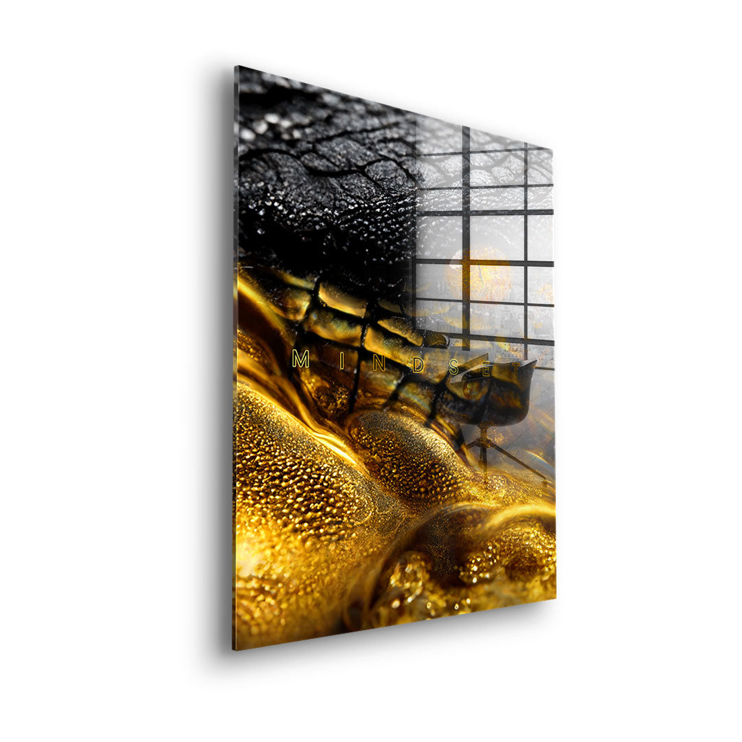 Gold Crocodile - GOLD LEAF