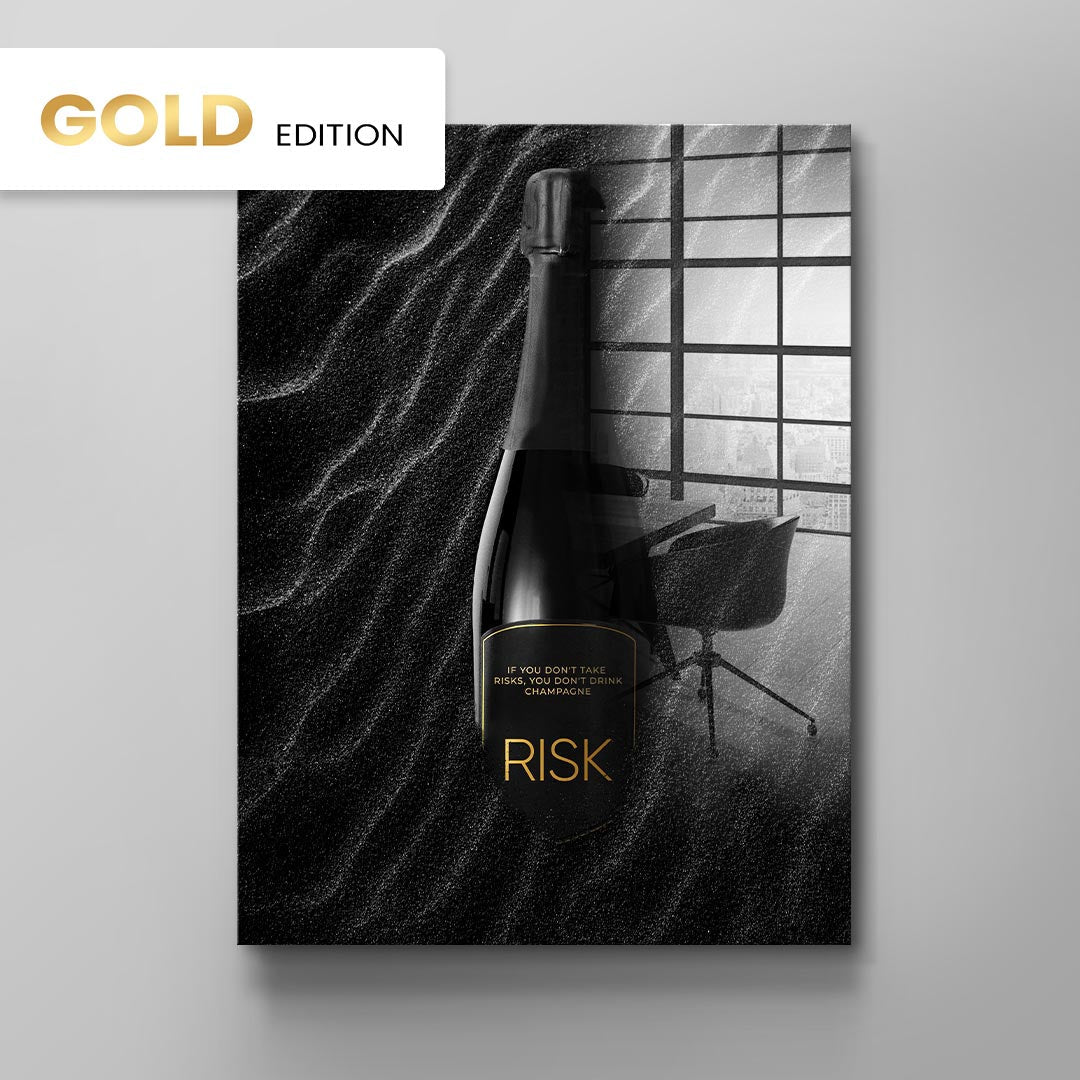 PURE RISK - gold leaf