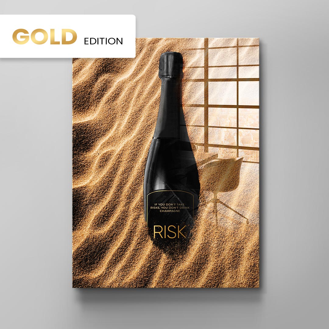 PURE RISK - gold leaf