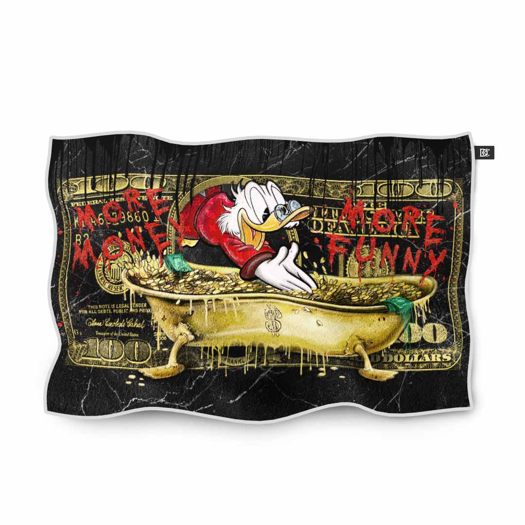 Bath towel - More Money Duck