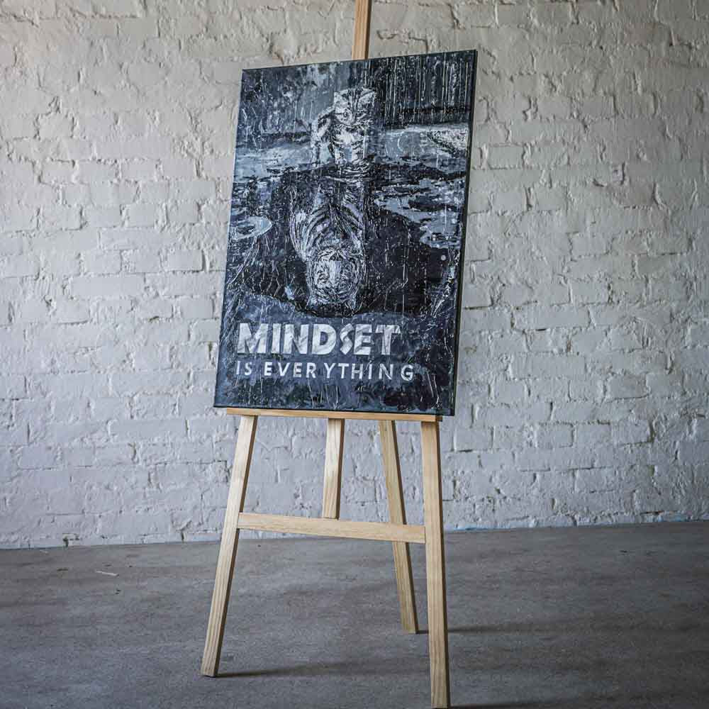 MINDSET IS EVERYTHING #tiger | PAINTING