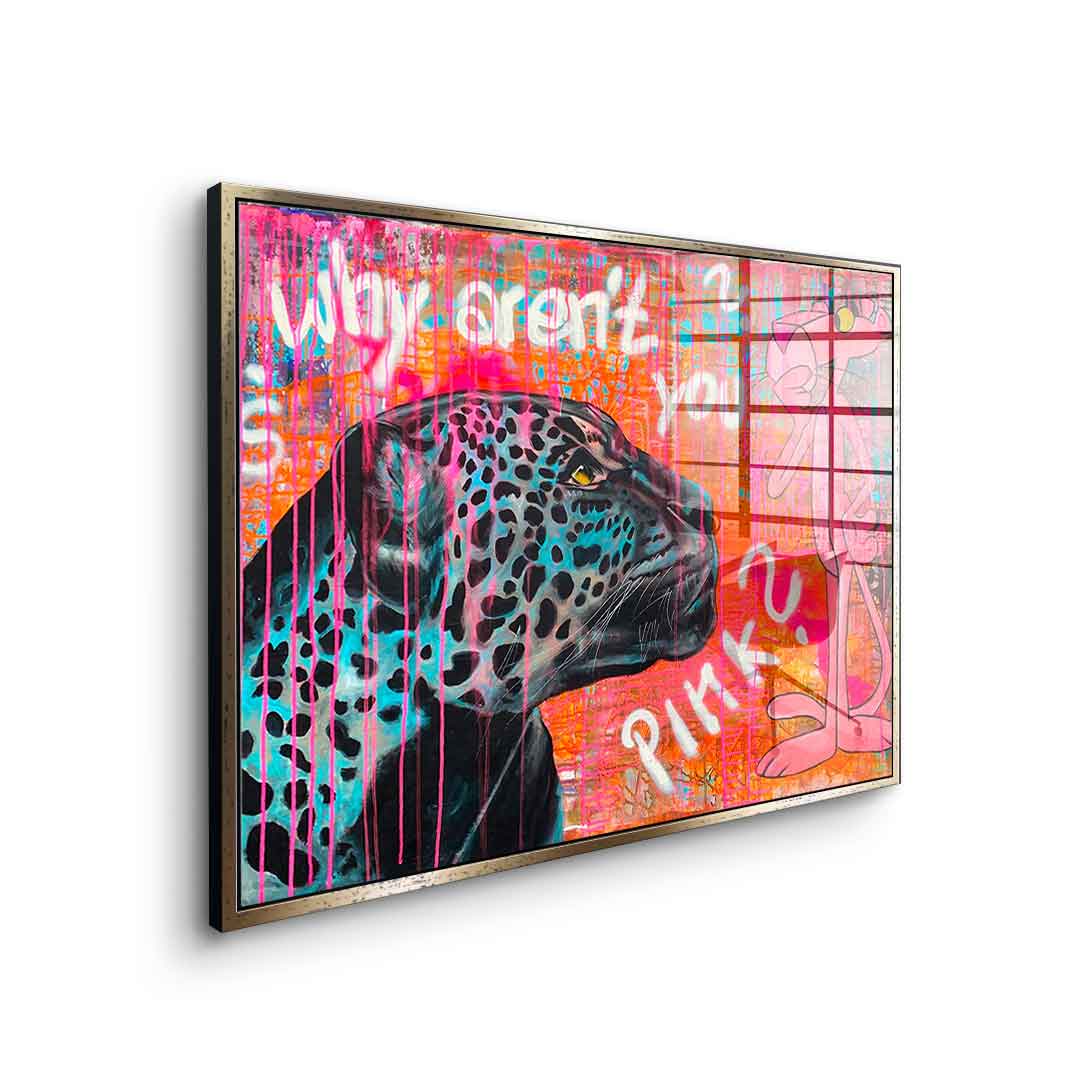 Why aren't you pink - acrylic glass