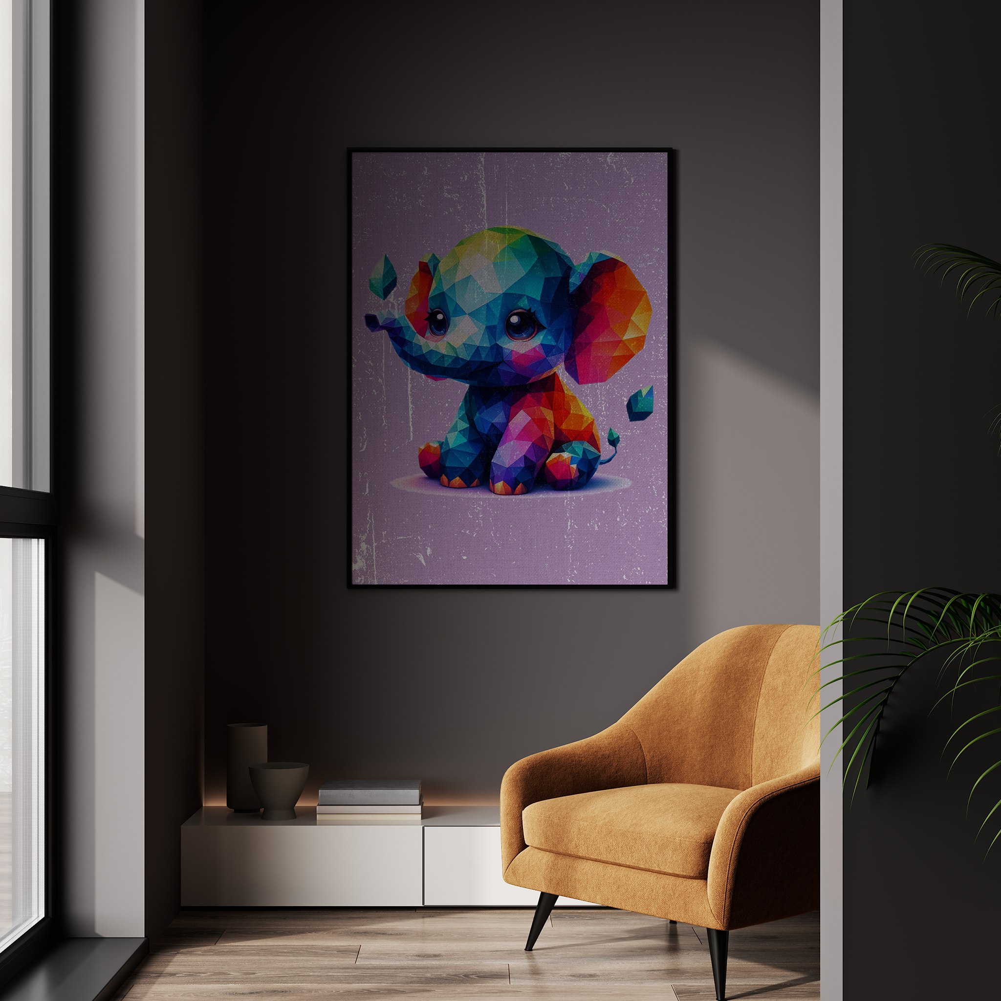 ELEPHANT LOW POLY