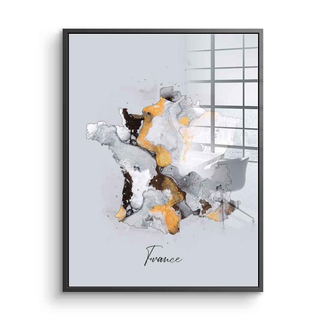 Abstract Countries - France - Acrylic glass