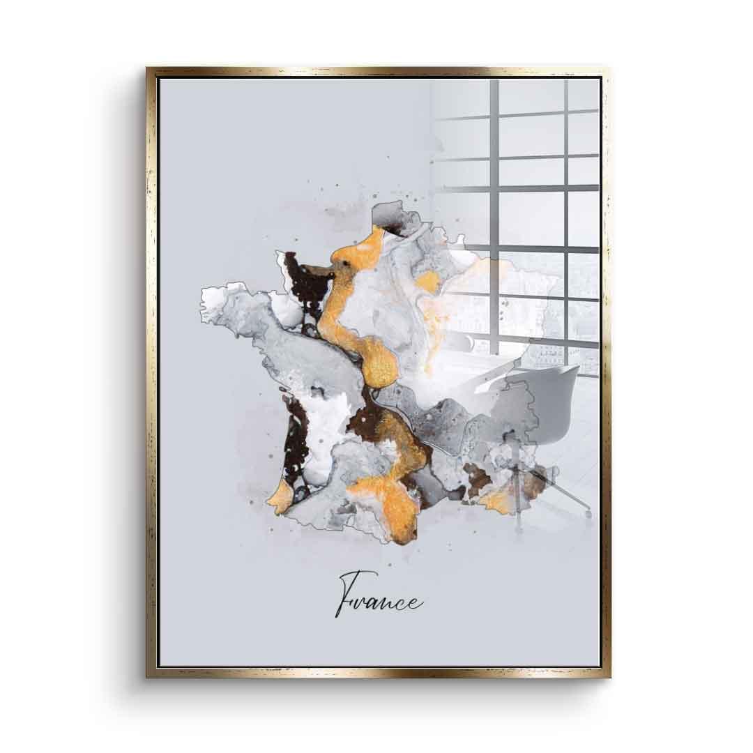 Abstract Countries - France - Acrylic glass