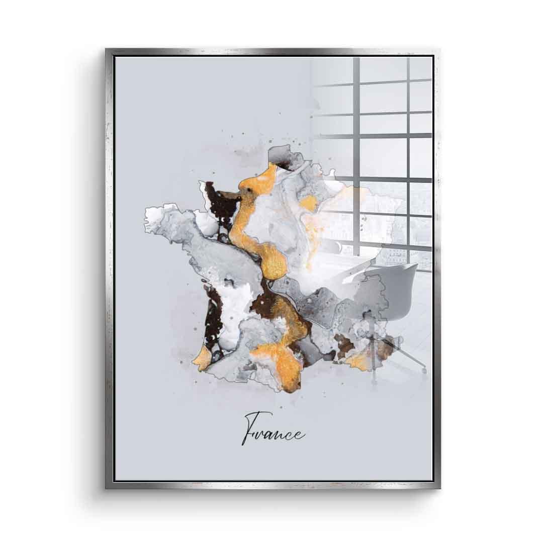 Abstract Countries - France - Acrylic glass