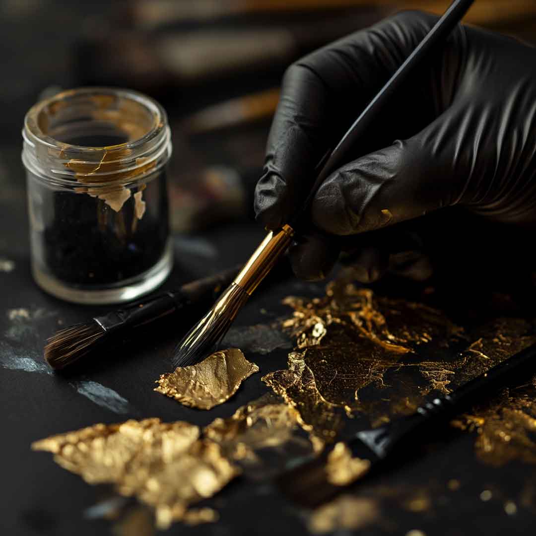 MONEY NEVER SLEEPS - GOLD LEAF