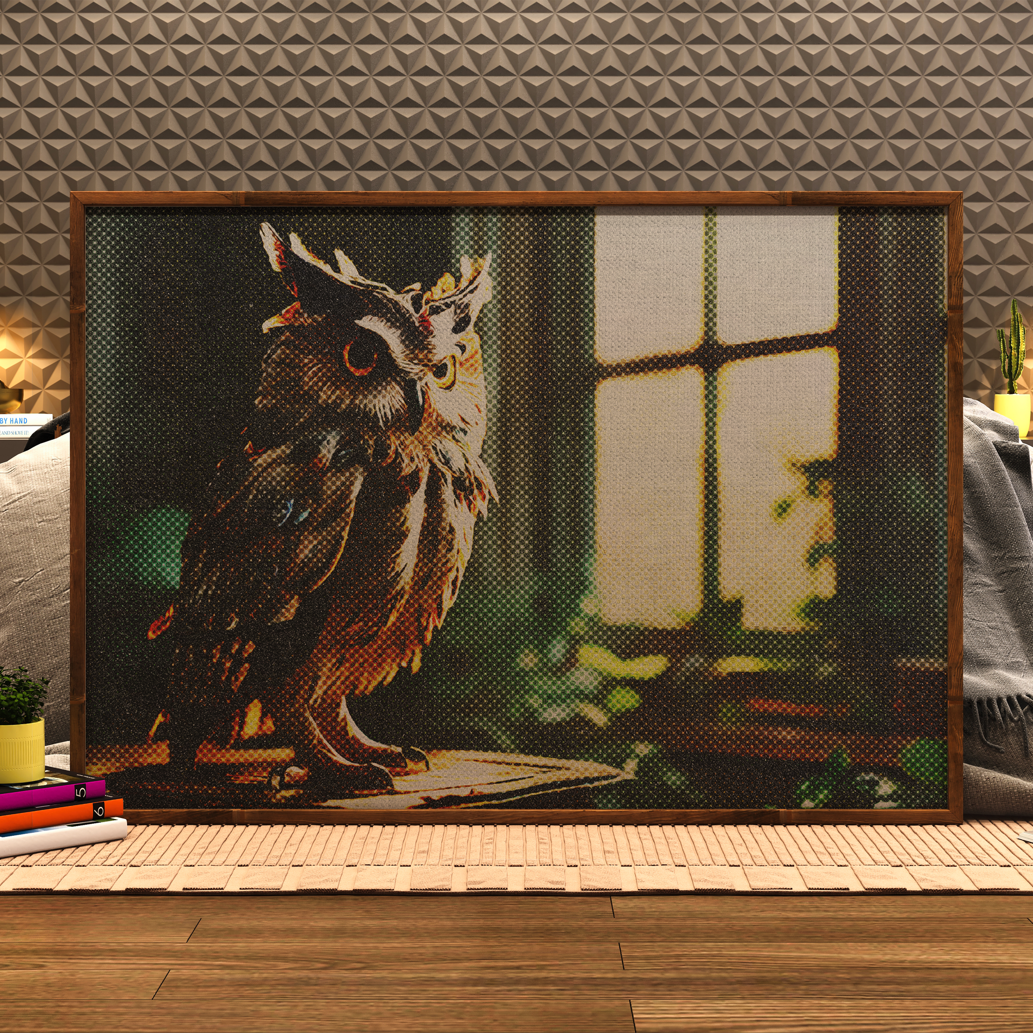 HERMLE AIMEE CLOCK OWL