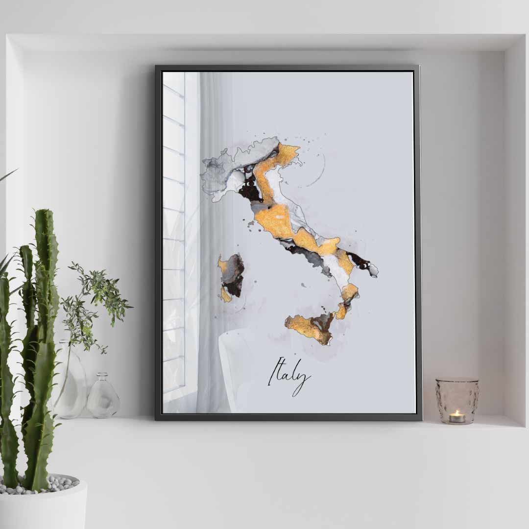 Abstract Countries - Italy - Acrylic glass