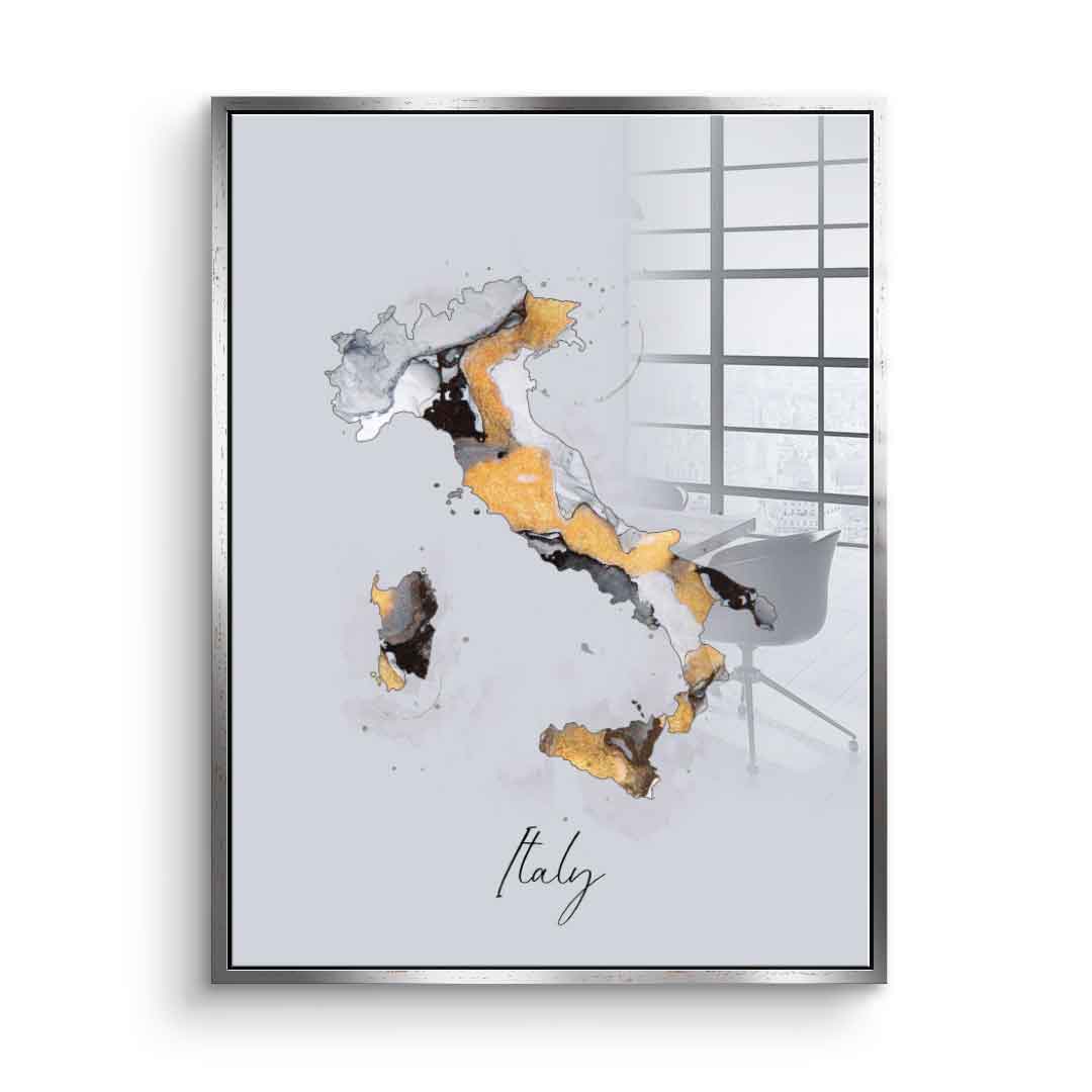 Abstract Countries - Italy - Acrylic glass