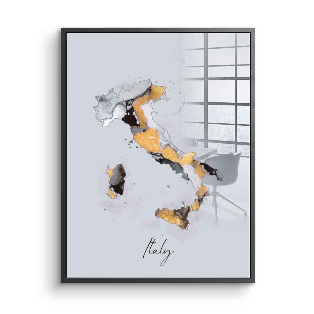 Abstract Countries - Italy - Acrylic glass