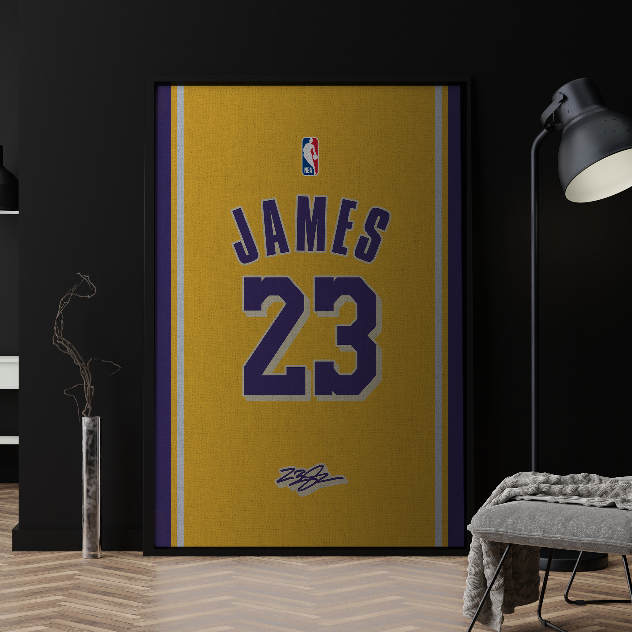 JAMES LAKERS JERSEY