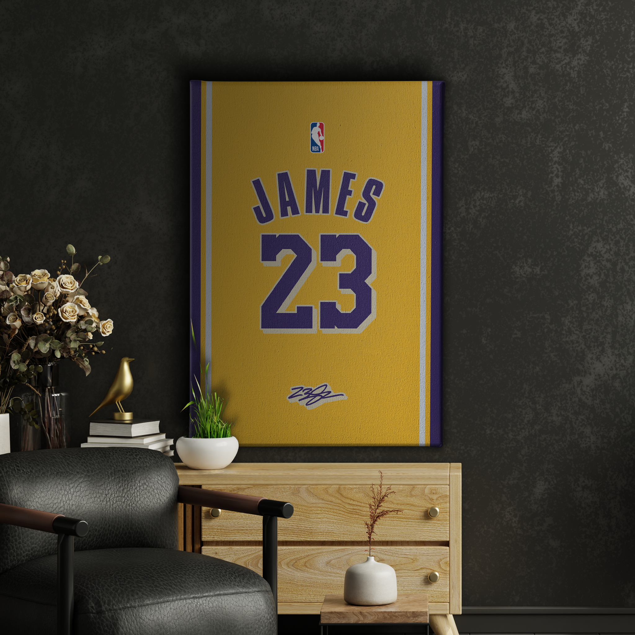 JAMES LAKERS JERSEY