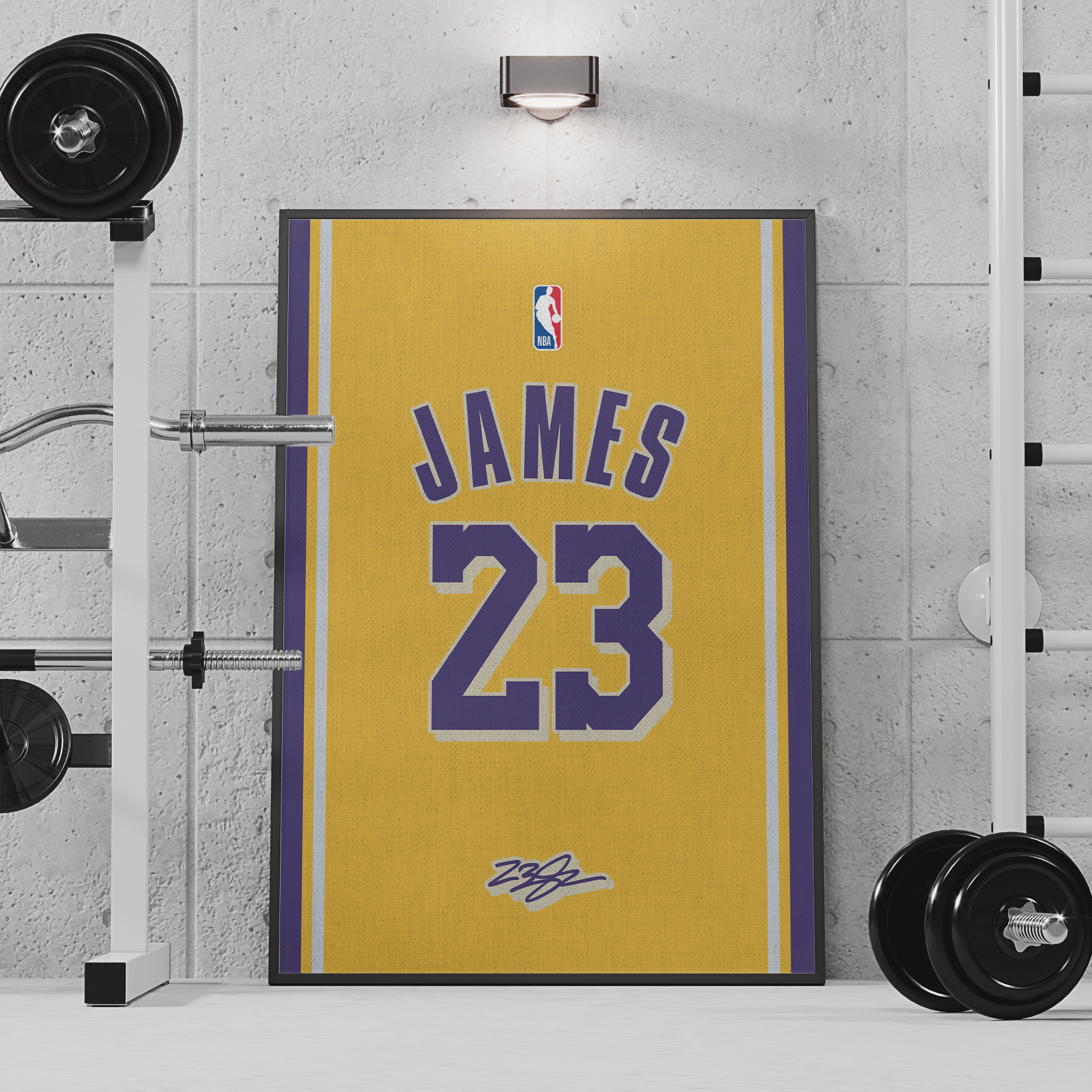 JAMES LAKERS JERSEY