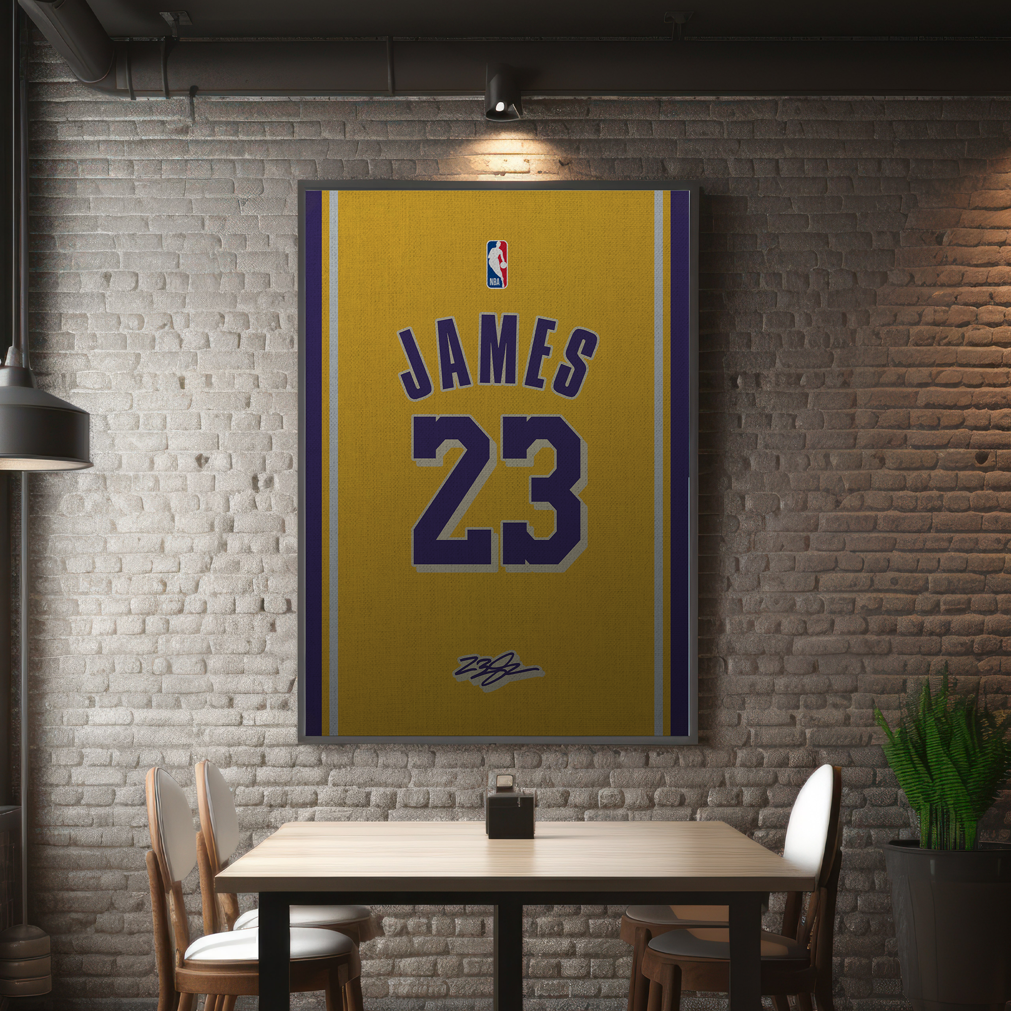 JAMES LAKERS JERSEY