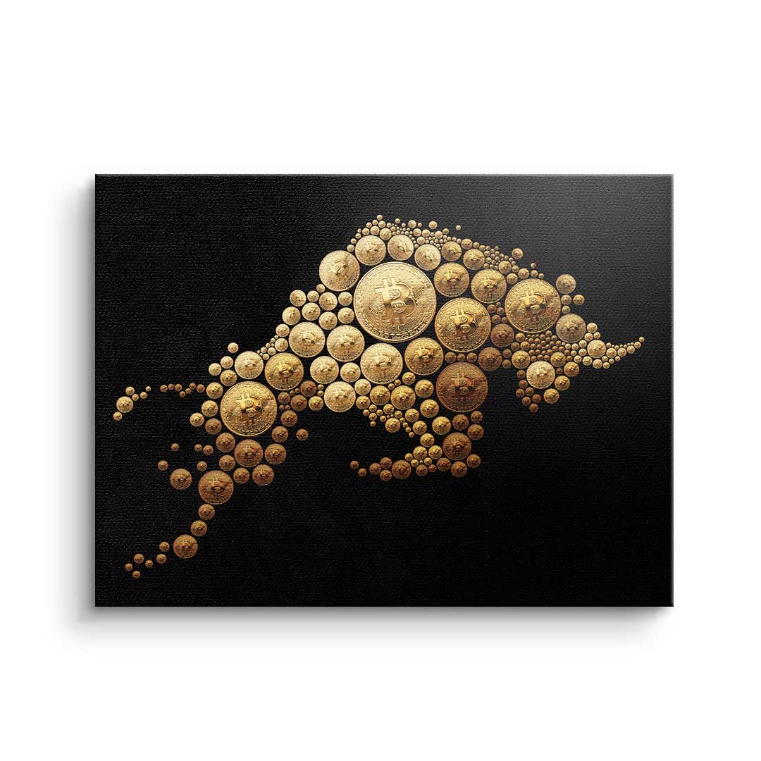 BITCOIN &amp; CRYPTOS<tc>Wall Art</tc> | Beautiful<tc>Canvas Art</tc> Ready to hang | XXL Bitcoin Ethereum Crypto