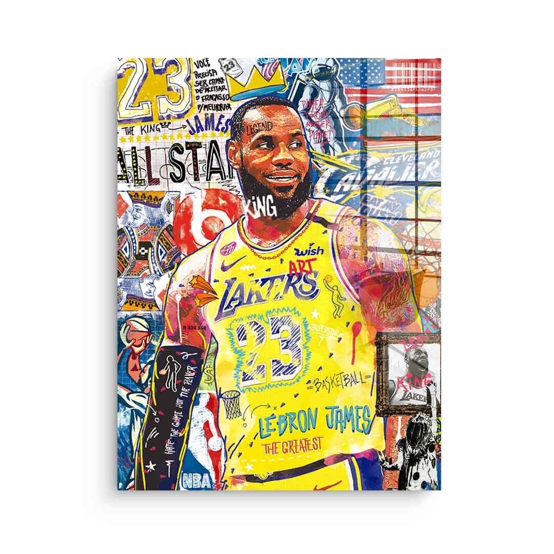 Lebron The King - acrylic glass