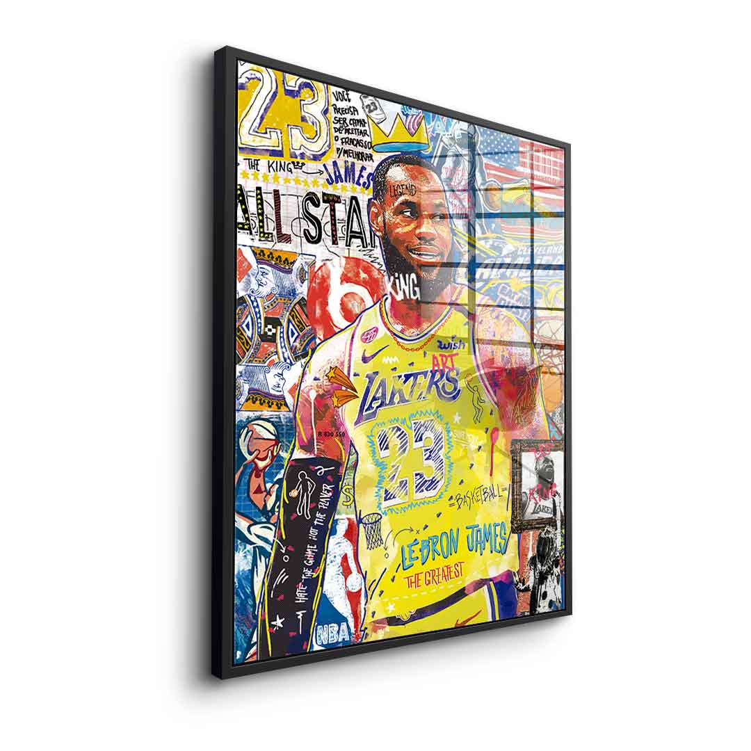 Lebron The King - acrylic glass