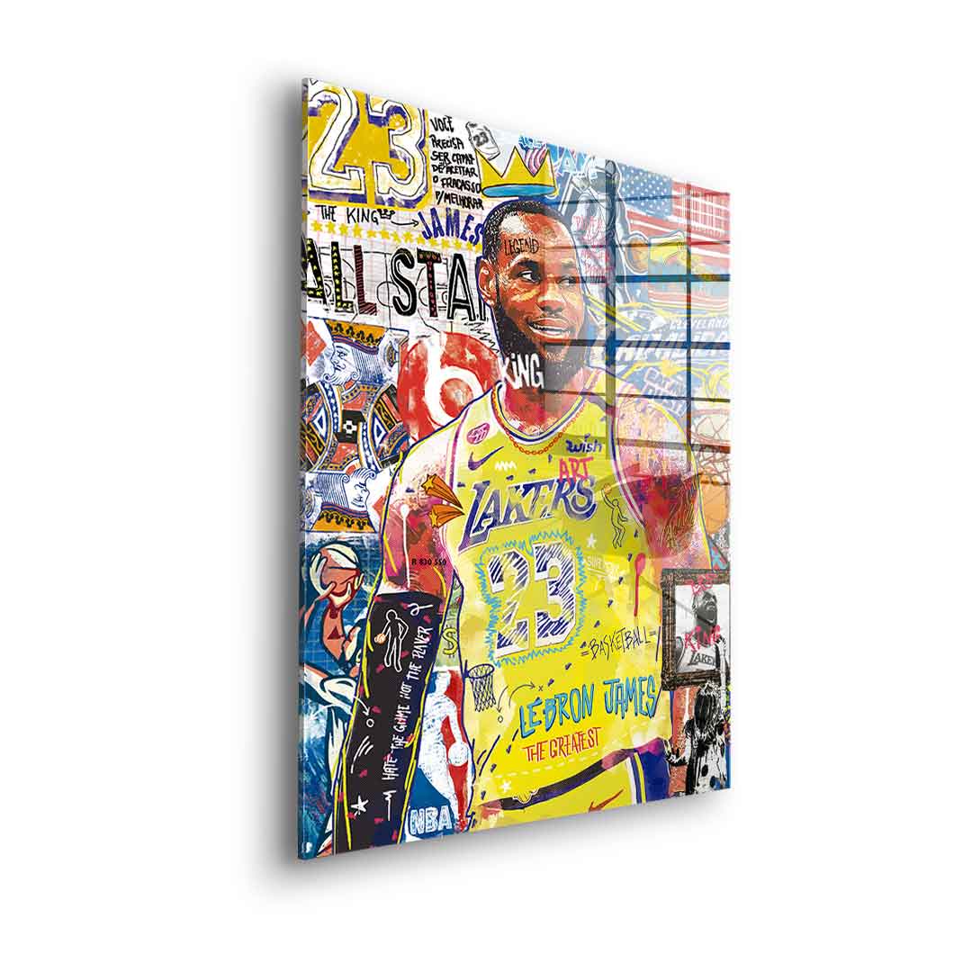 Lebron The King - acrylic glass