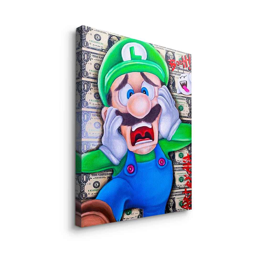 Scared Luigi