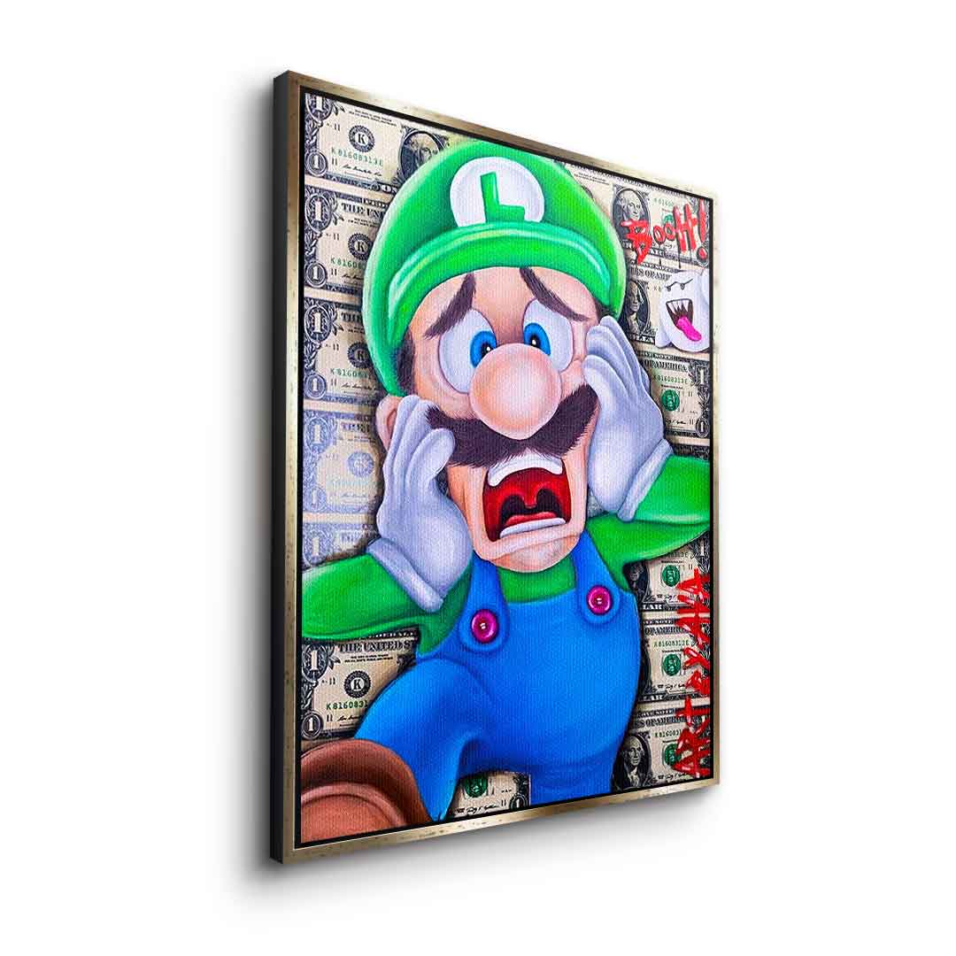 Scared Luigi