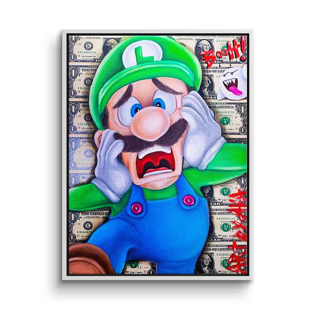 Scared Luigi