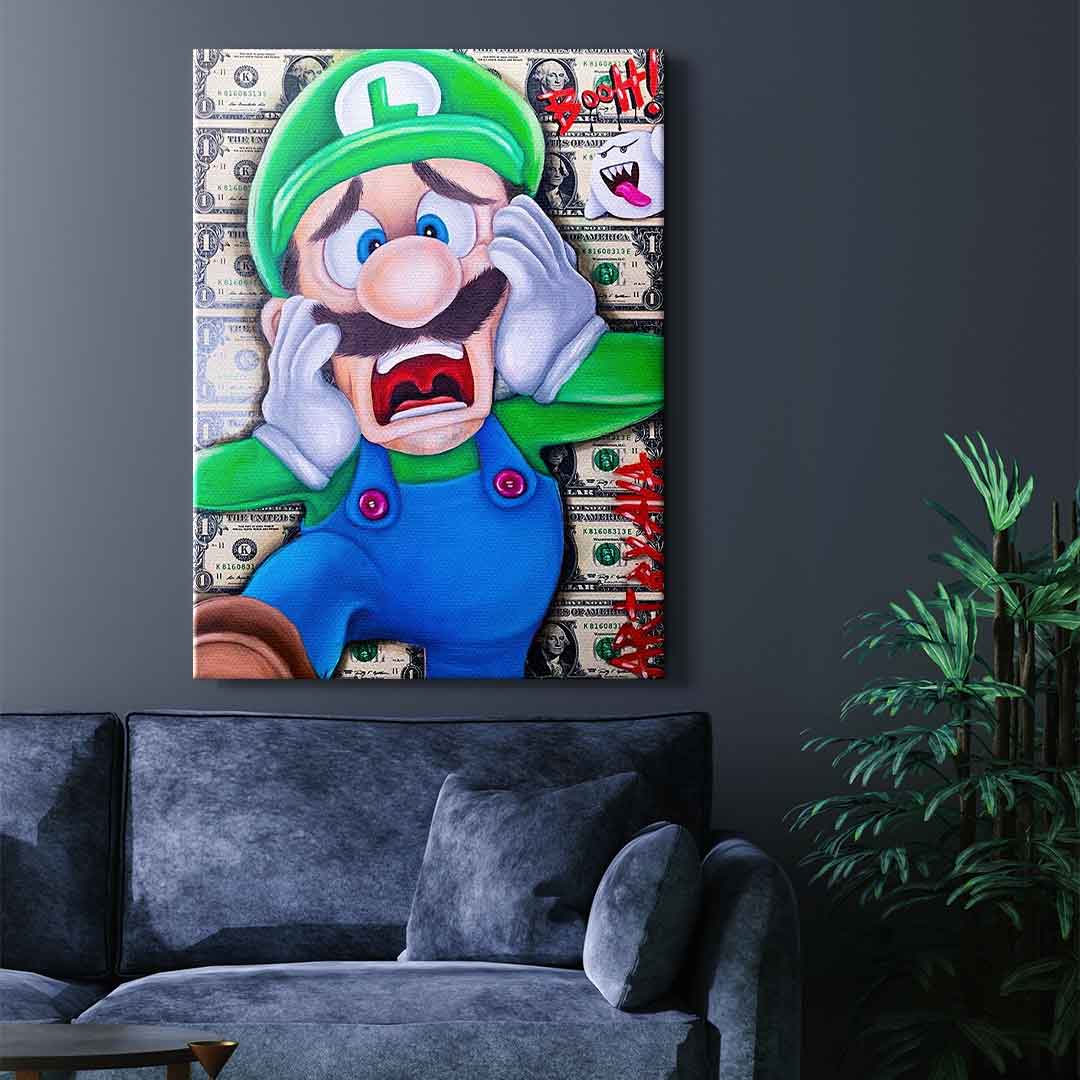 Scared Luigi