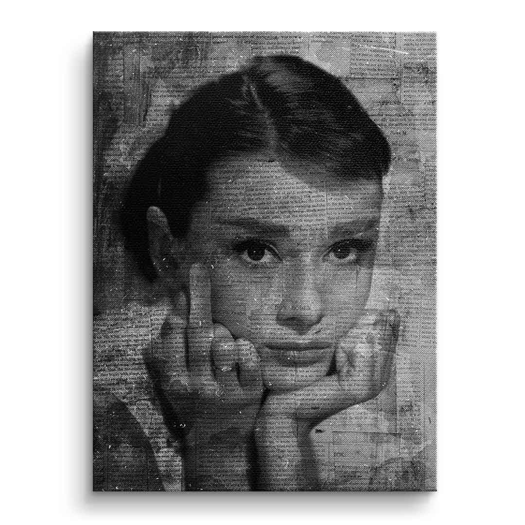 Audrey Hepburn portrait