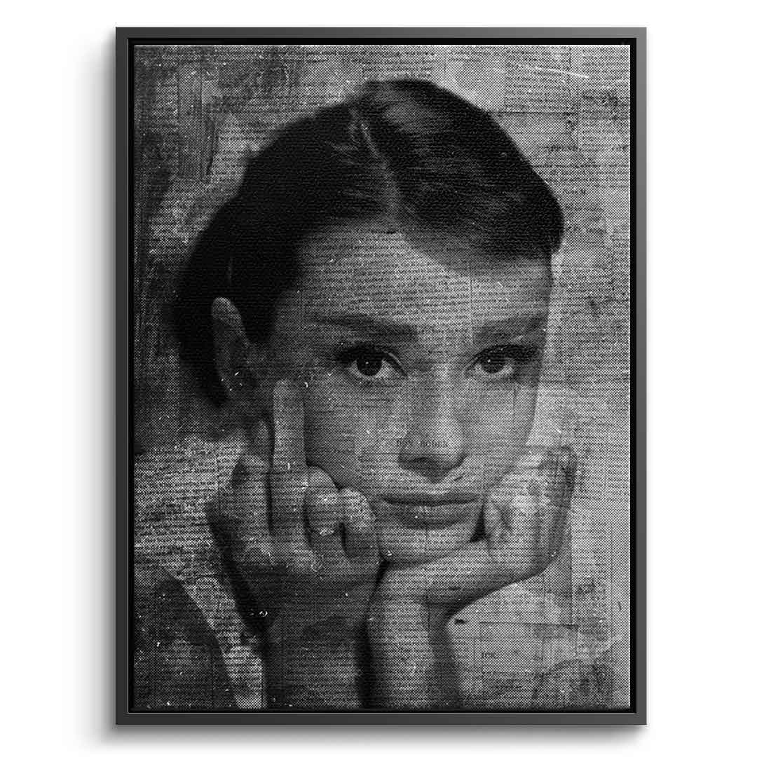 Audrey Hepburn portrait