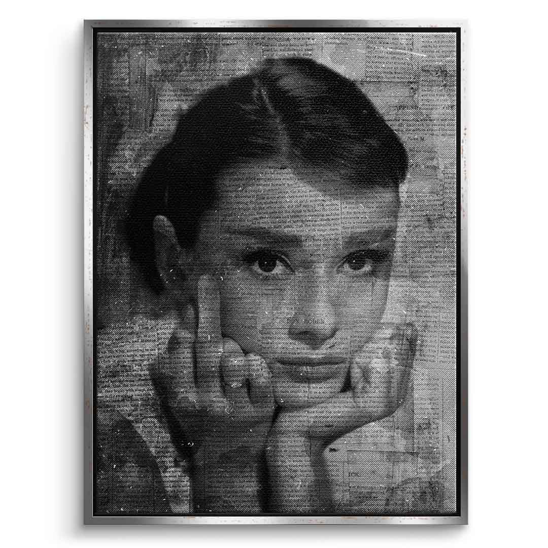 Audrey Hepburn portrait