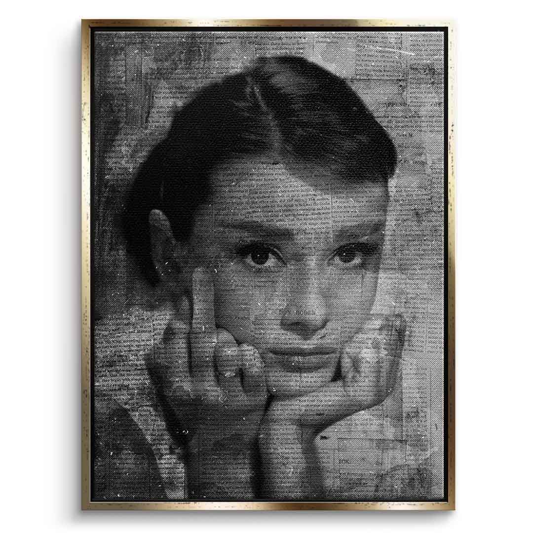 Audrey Hepburn portrait