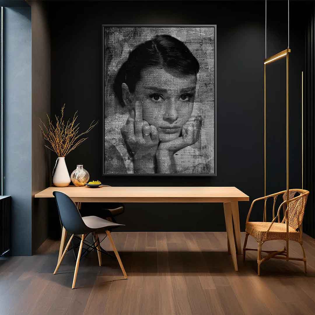 Audrey Hepburn portrait