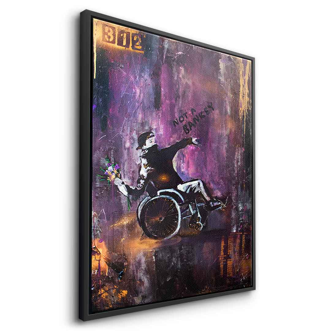 Banksy Wheelchair