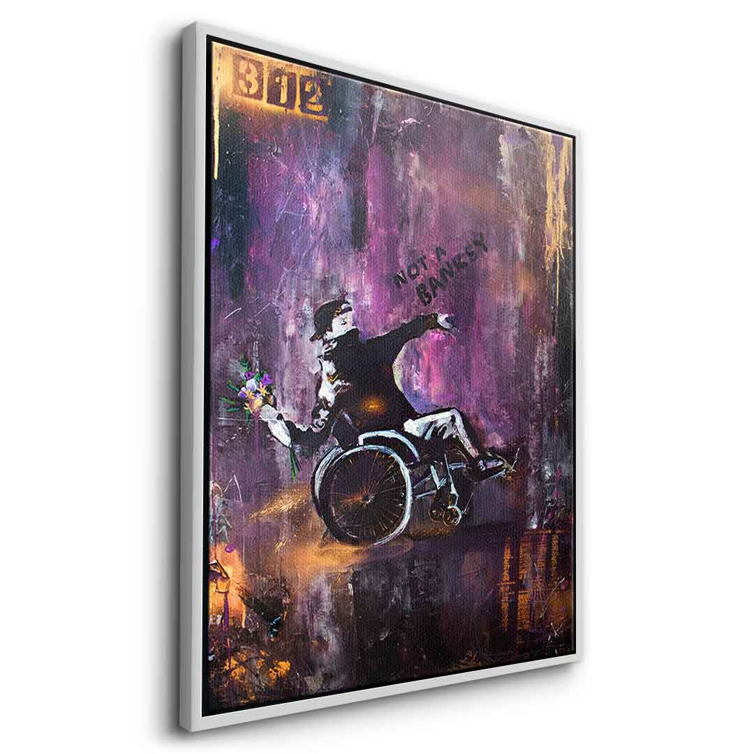 Banksy Wheelchair