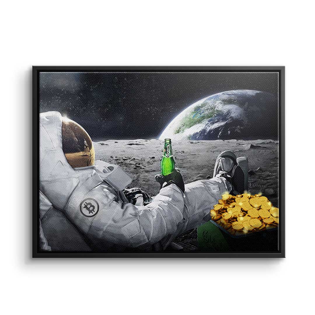 Bitcoin Astronaut Lifestyle